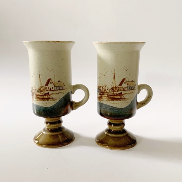 Vintage Other - Vintage otagiri Irish coffee mugs. Hand crafted pottery